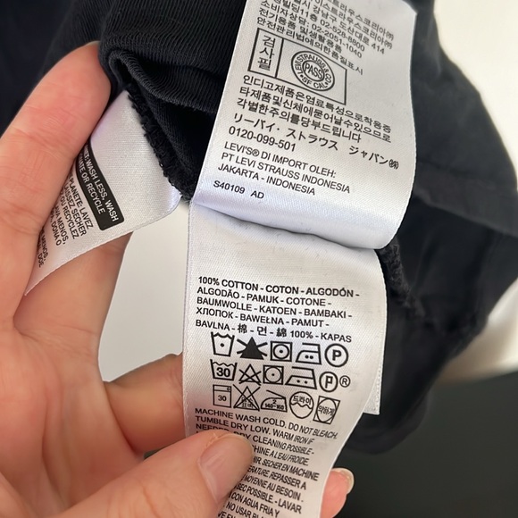 Levi's Cropped T-Shirt 1X - Picture 6 of 10